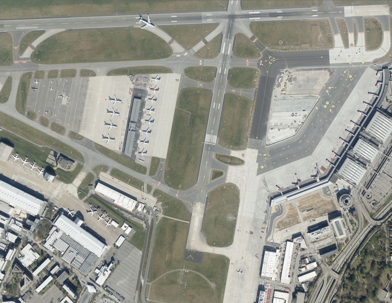 Hamburg Airport am 18.04.2020