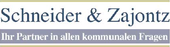 Webseite und Logo von Schneider und Zajontz